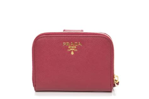 prada wallet metal compact saffiano leather ibisco dark pink|Prada Metal Compact Wallet Saffiano Ibisco Dark .